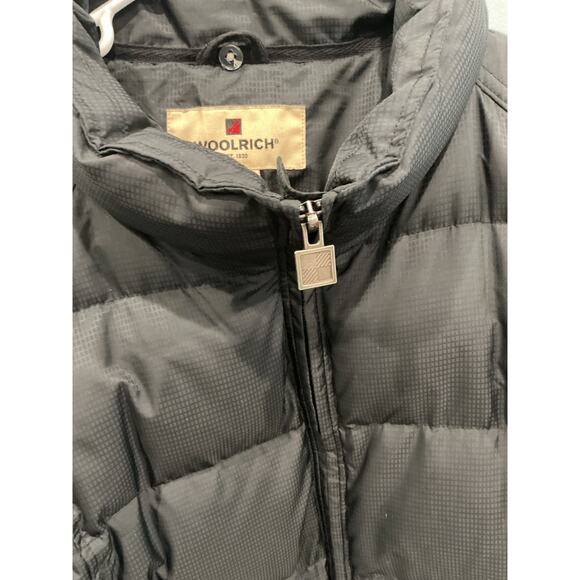 Woolrich Womens Long Duck Down Puffer Coat Plus Size 2XL 2X Black Belted Feather - Picture 7 of 16